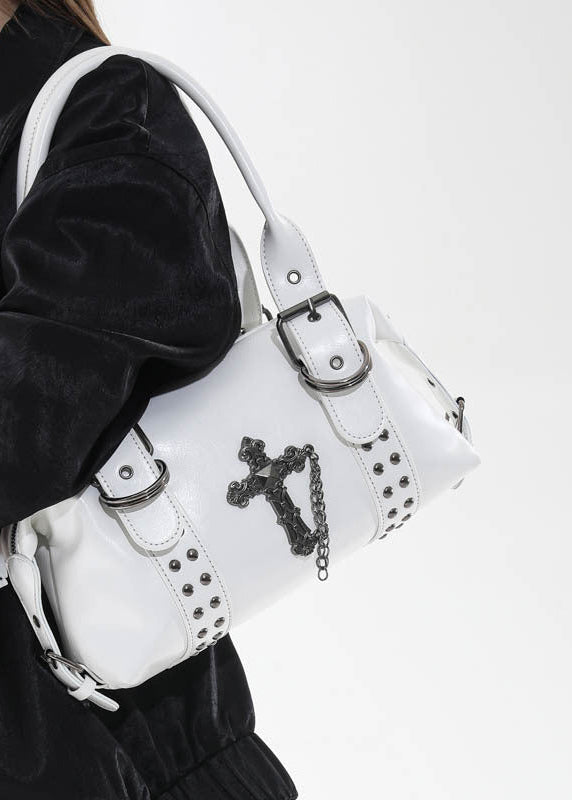 Vintage Studded Gothic Shoulder Bag