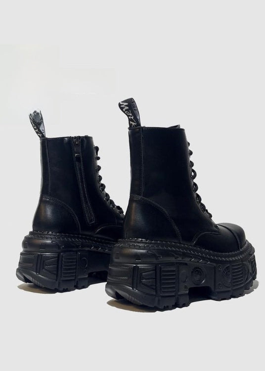 Retro Punk Gothic Chunky Platform Boots