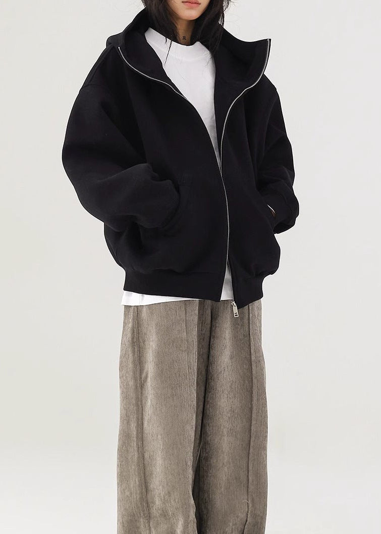 Heavyweight Oversized Drop-Shoulder Hoodie