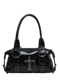 Vintage Studded Gothic Shoulder Bag