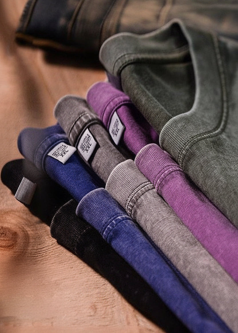 Minimalist Heavyweight 240g Pure Cotton Oversized T-Shirt
