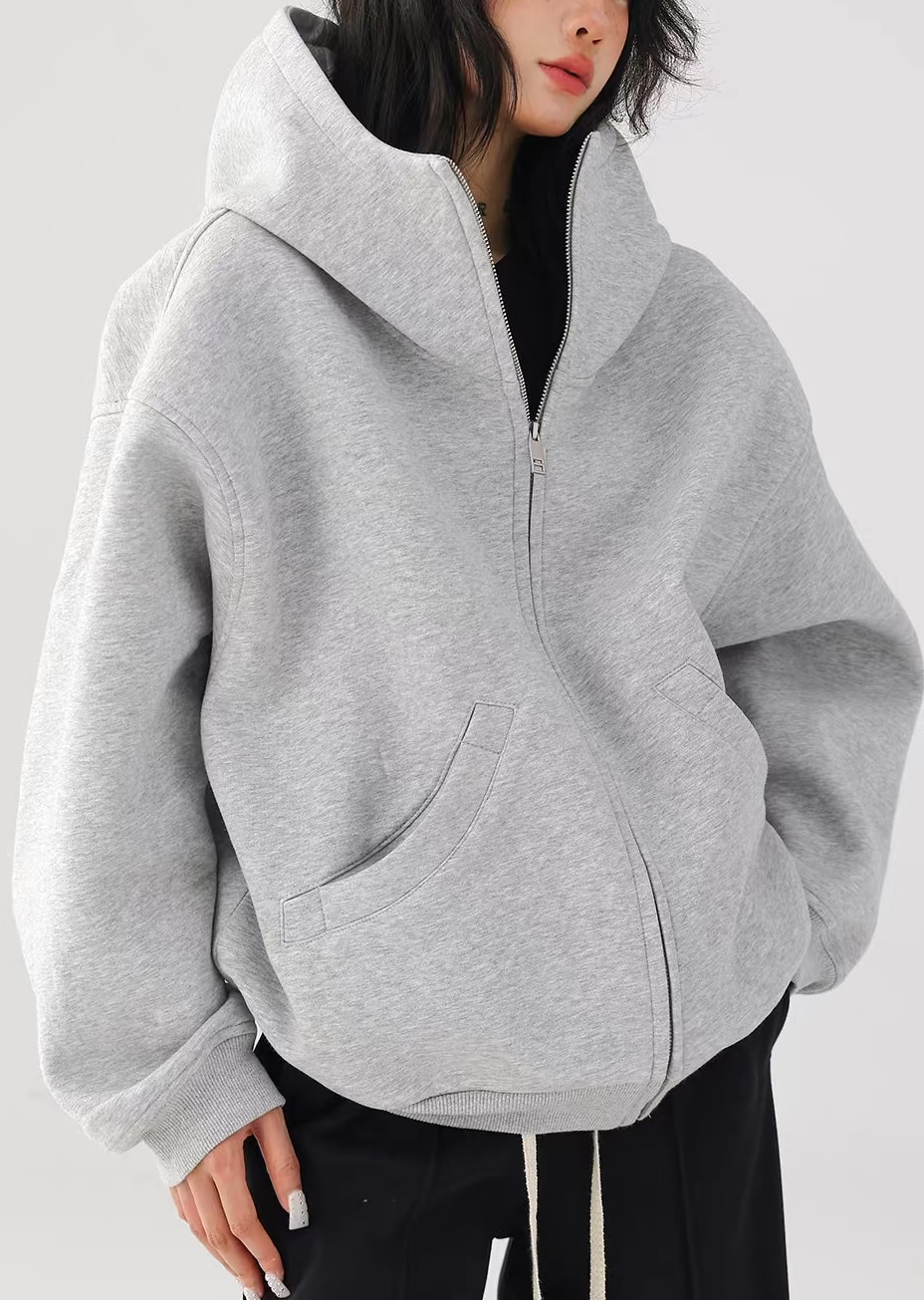Heavyweight Oversized Drop-Shoulder Hoodie