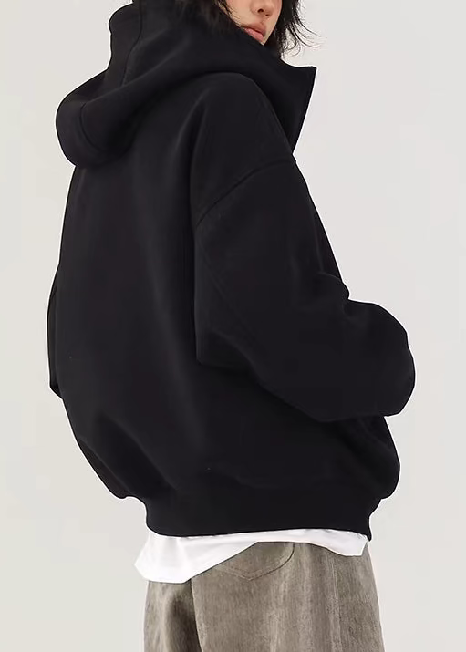 Heavyweight Oversized Drop-Shoulder Hoodie