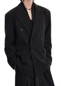 Double-Breasted Slim Fit Blazer