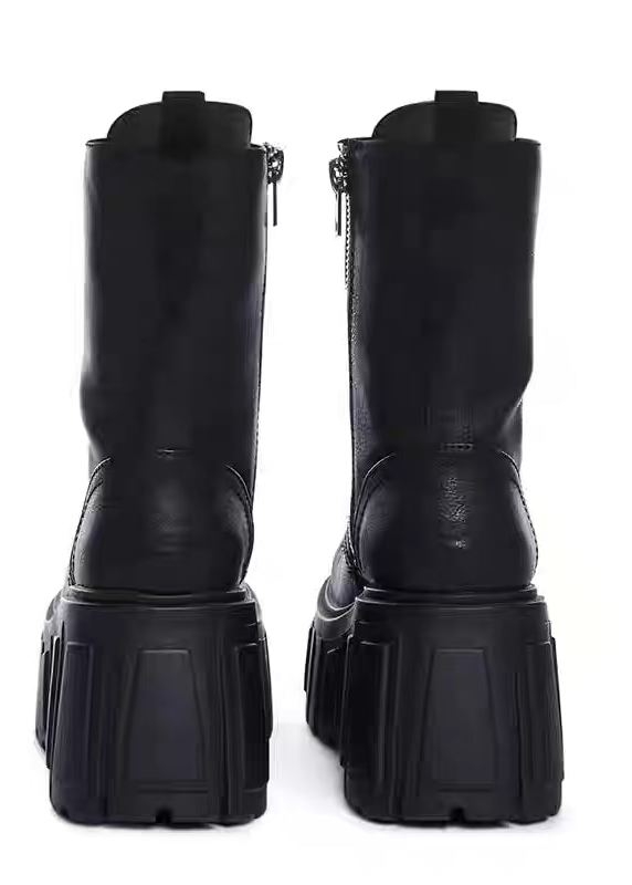 Chunky Platform Punk Combat Boots