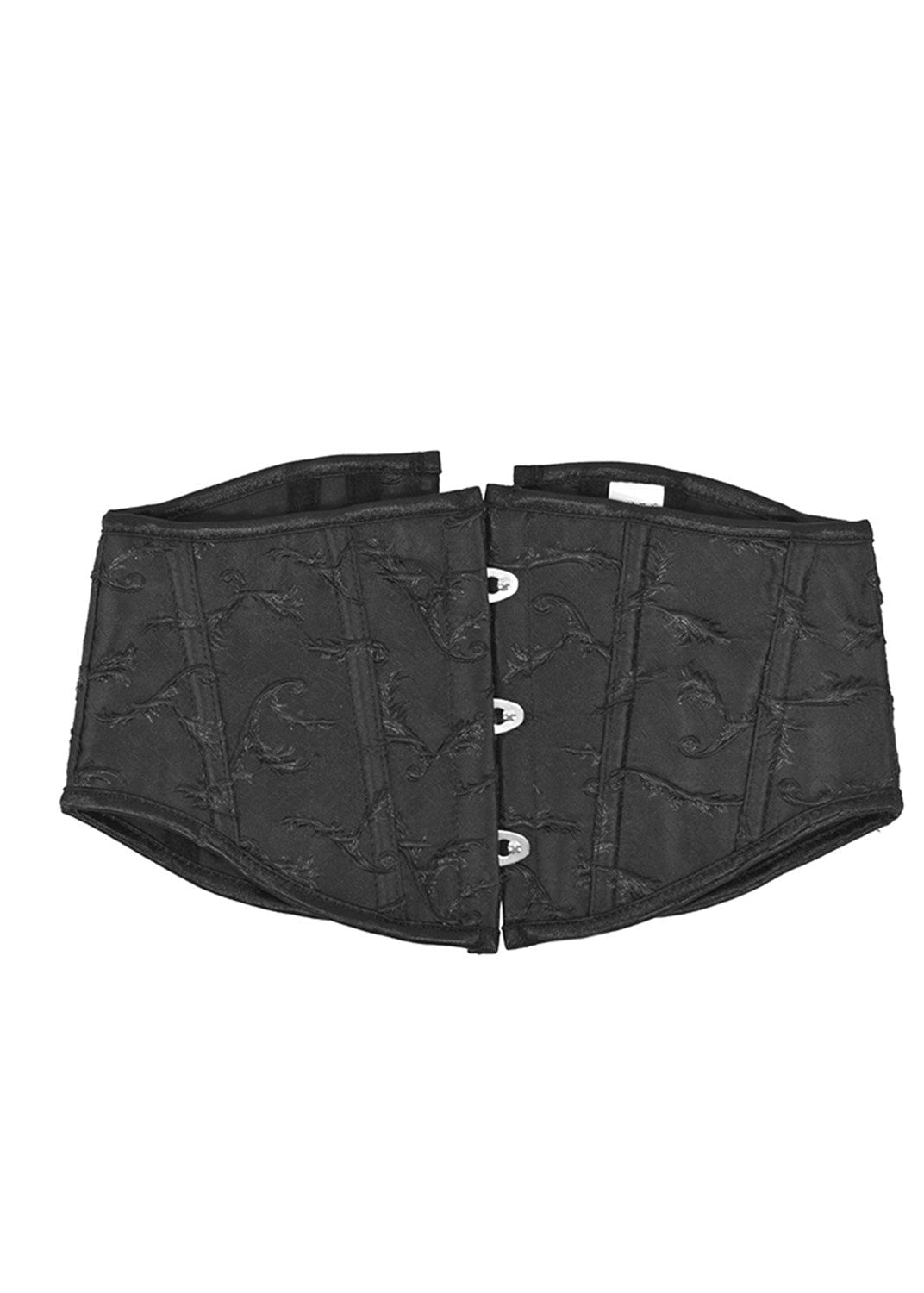 Baroque Jacquard Underbust Corset Belt