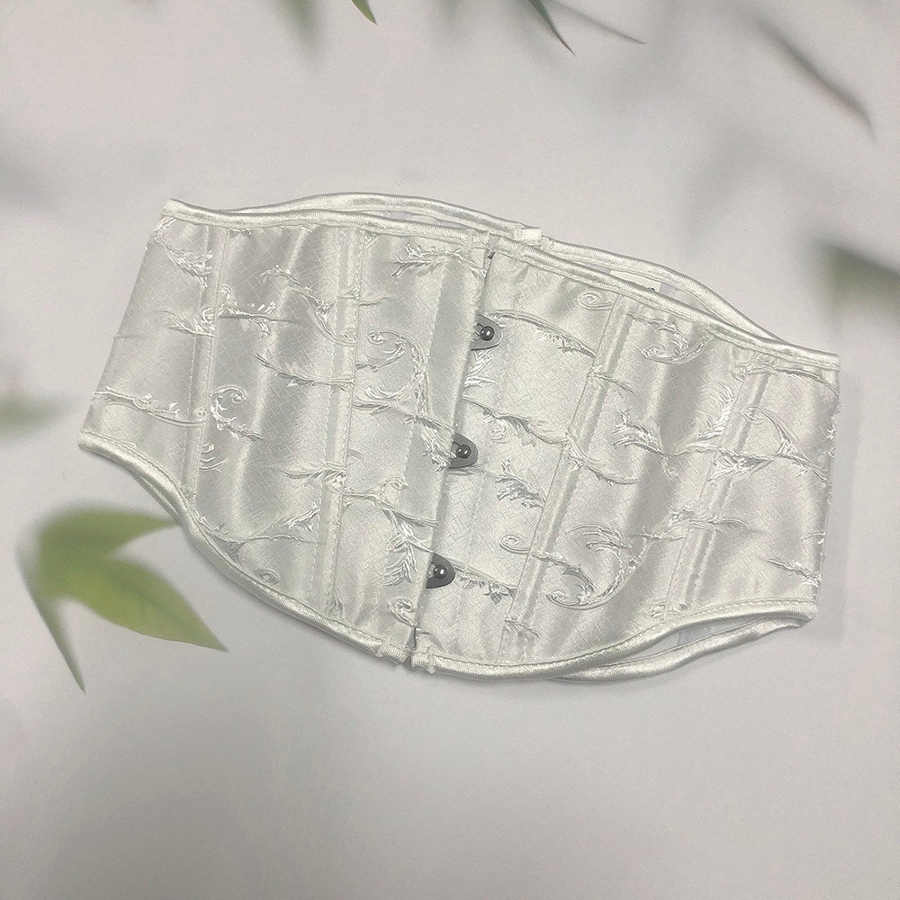 Baroque Jacquard Underbust Corset Belt