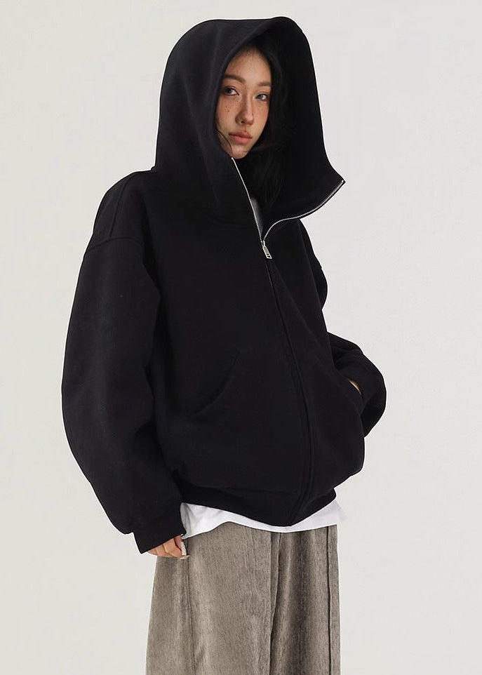 Heavyweight Oversized Drop-Shoulder Hoodie