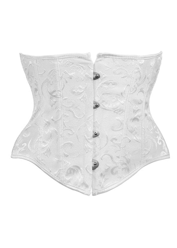 Baroque Jacquard Underbust Corset Belt